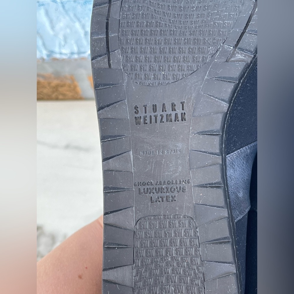 Stuart Weitzman Microsoft Loafer With Wedge Size 8 - image 7